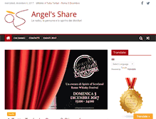 Tablet Screenshot of angelshare.it